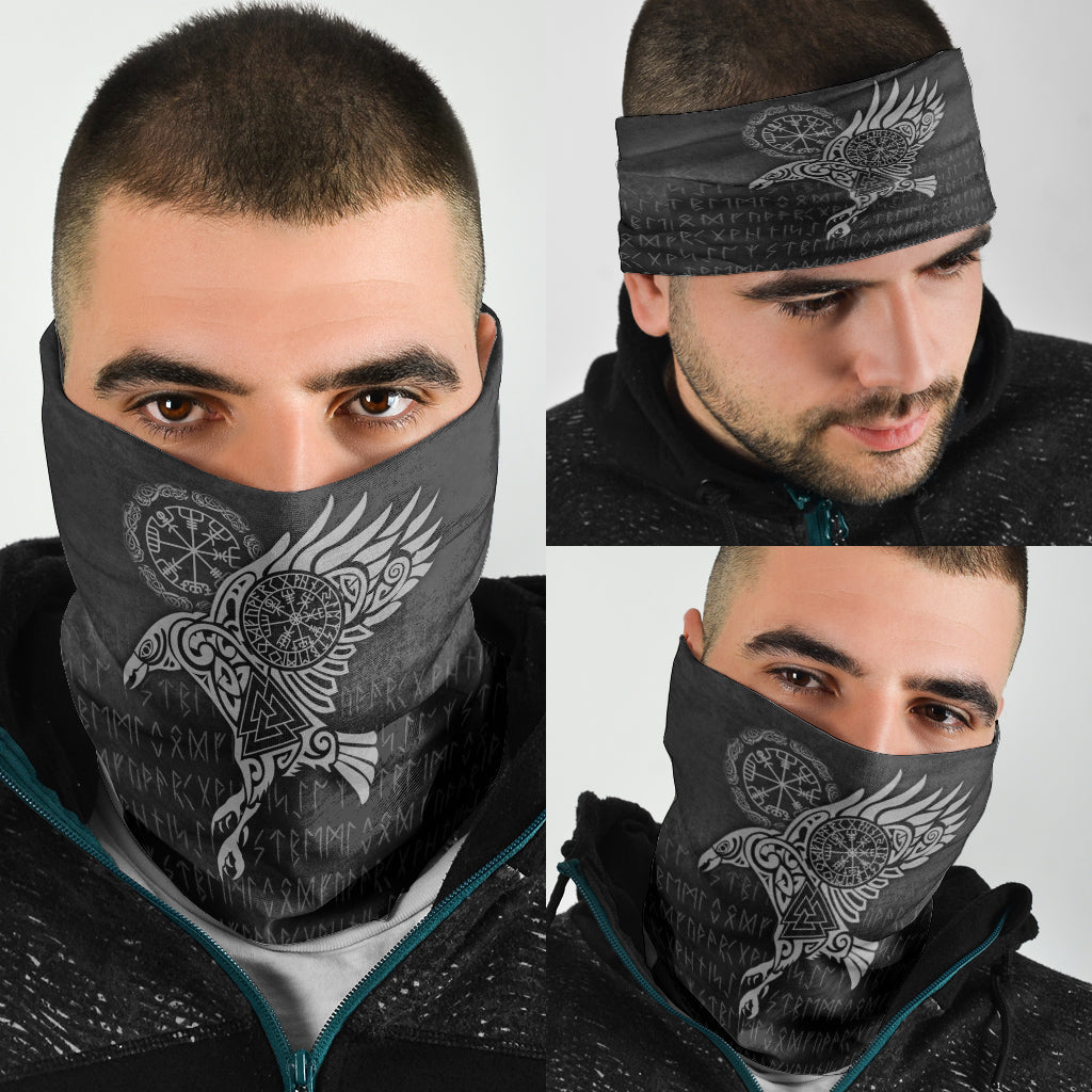 Viking Bandana Raven Vegvisir Tattoo Special Version Bandana RLT12