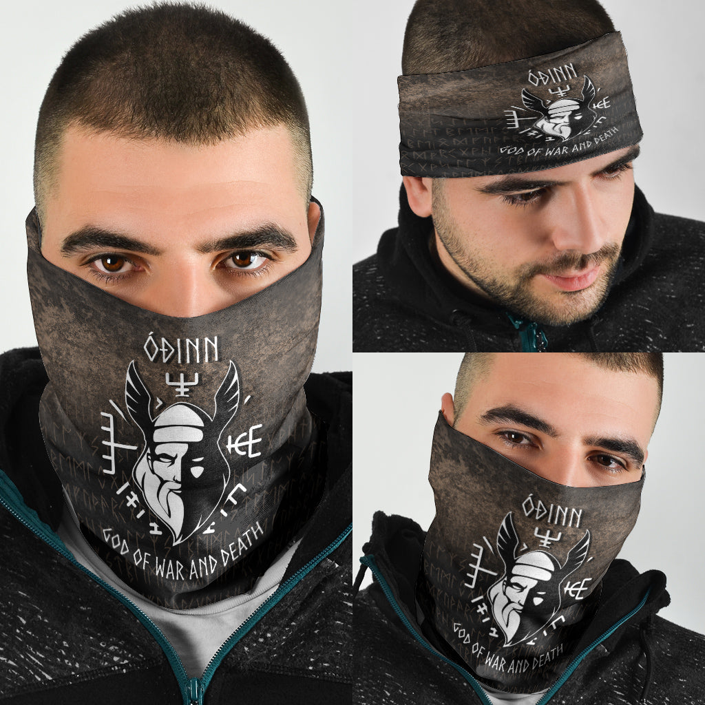 Wonder Print Shop Bandana - Odin God Of War and Death Bandana RLT12