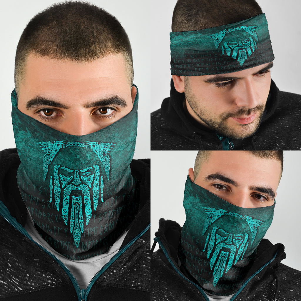 Viking Bandana Eye of Odin Cyan Version Bandana RLT12