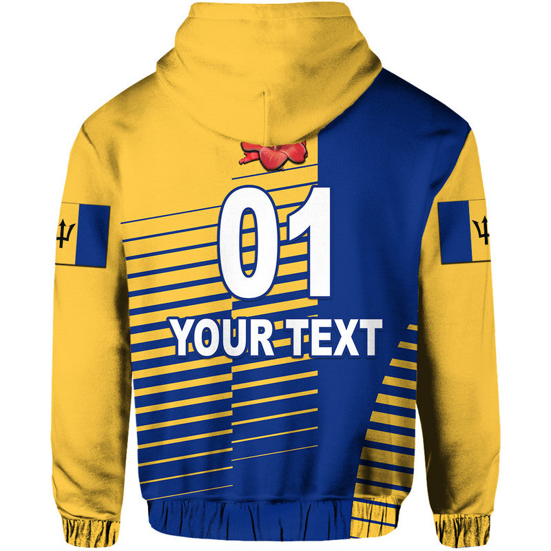 Custom Barbados Cricket Pride Hoodie Simple Style LT8