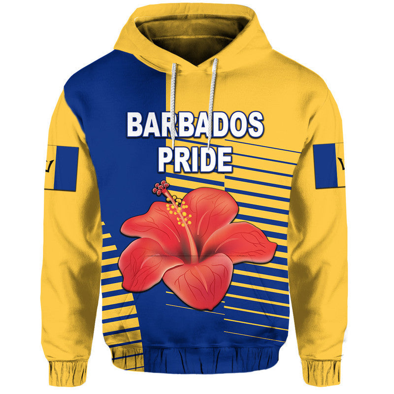 Custom Barbados Cricket Pride Hoodie Simple Style LT8