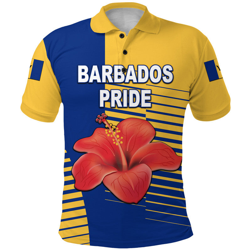 Custom Barbados Cricket Pride Polo Shirt Simple Style LT8