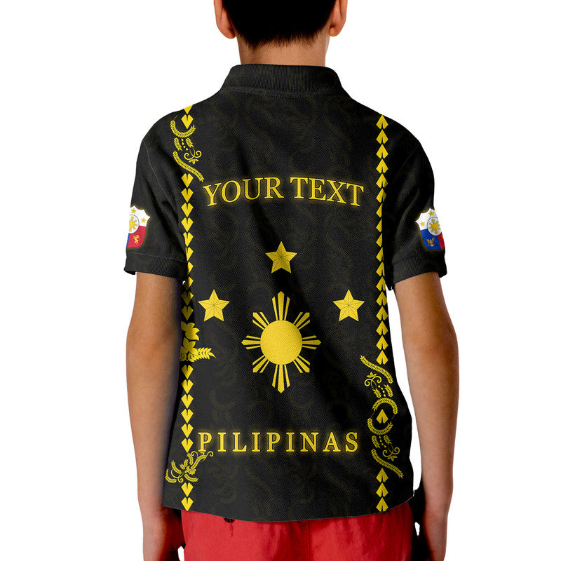 Custom Philippines Polo Shirt Pechera With Side Barong Patterns LT9