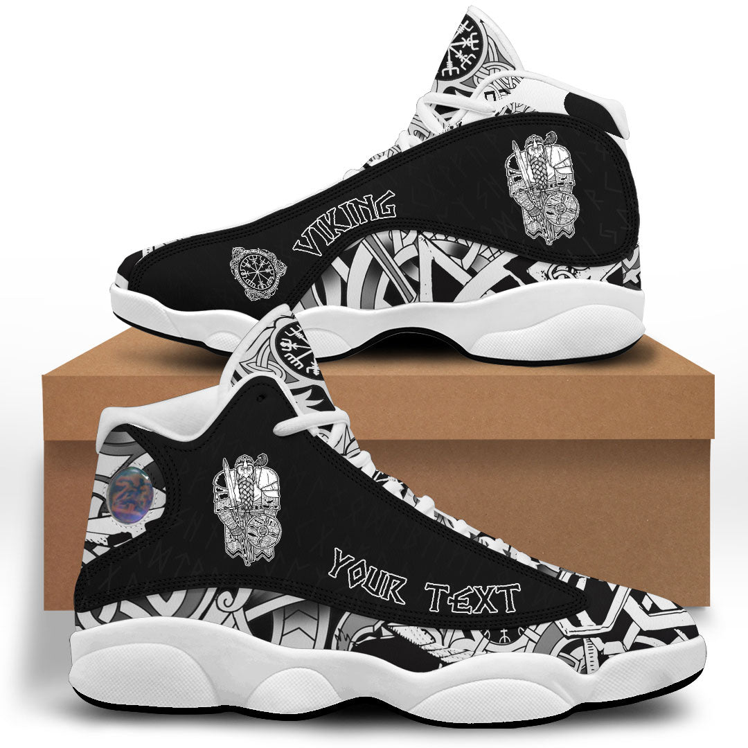 (Custom) Viking - Bearded Warrior Gnome Sneakers J13 RLT12
