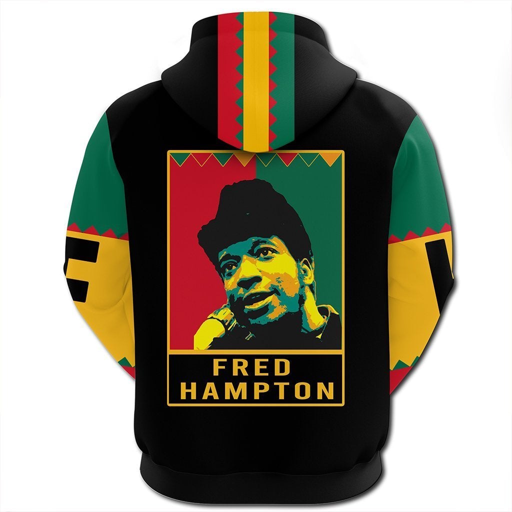 African Hoodie Fred Hampton Black History Month Style Hoodie