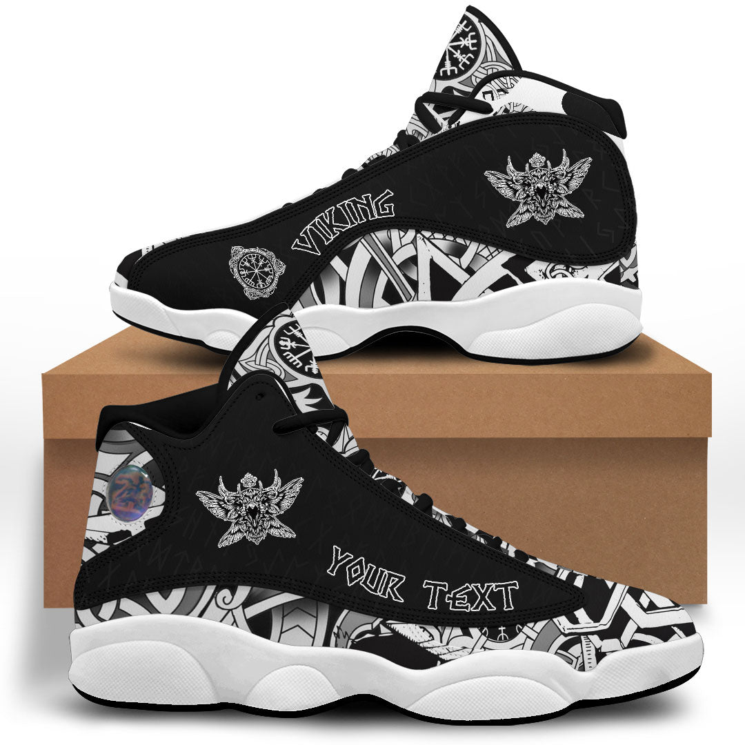 (Custom) Viking - Black Raven Sneakers J13 RLT12