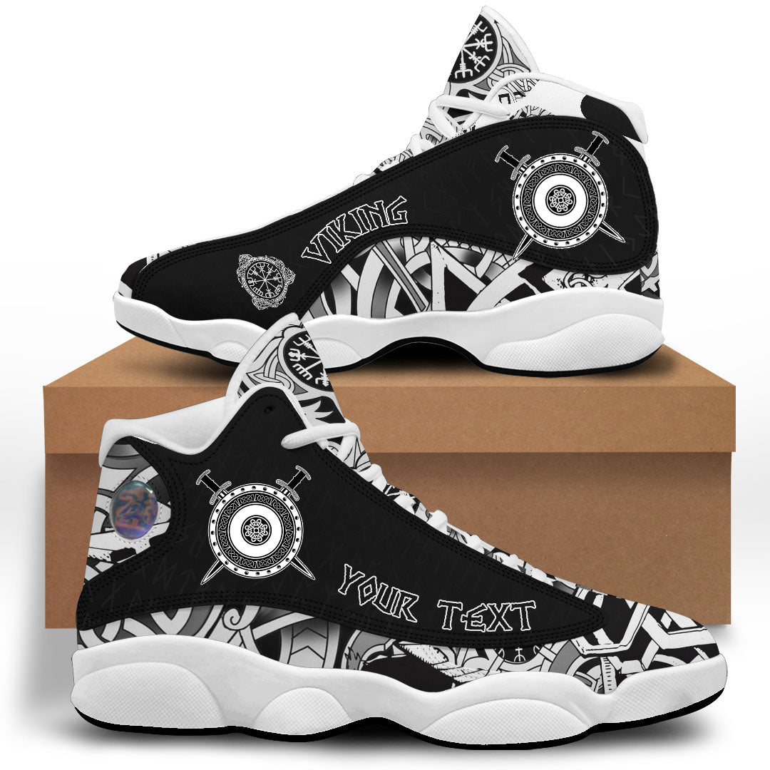 (Custom) Viking - Board Of With Crossed Swords Sneakers J13 RLT12