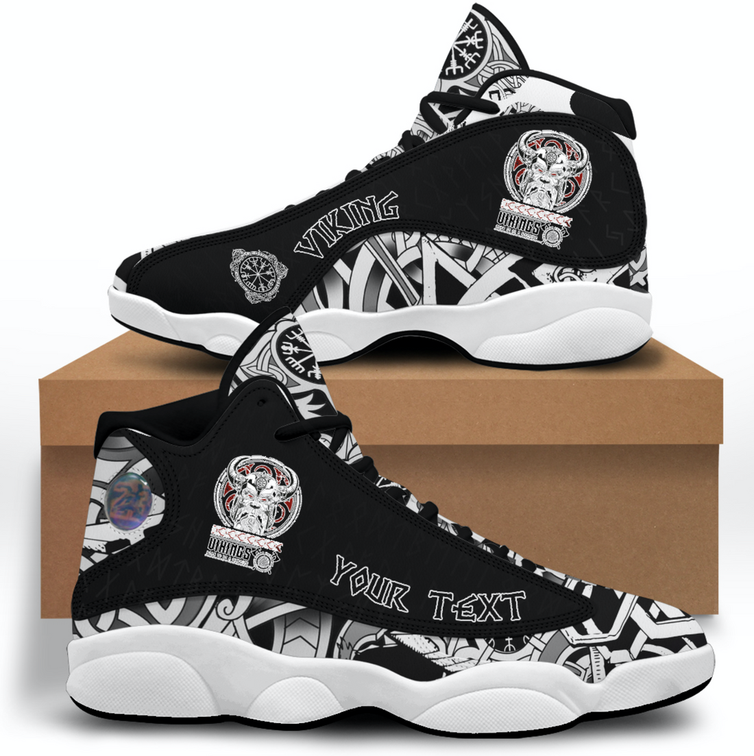 (Custom) Viking - Born to Be Warrior Sneakers J13 RLT12