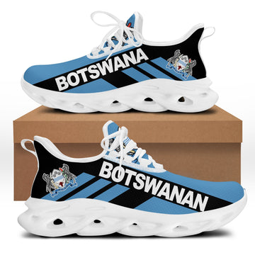 Wonder Print Shop Footwear - Botswana Stripe Style Clunky Sneakers LT10