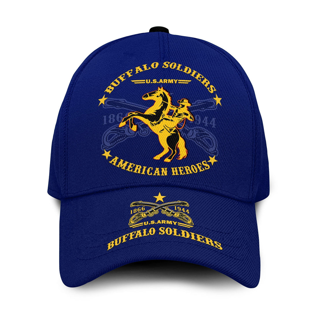 Buffalo Soldiers Classic Cap BSMC United States Army Simple Style Ver.01 LT14