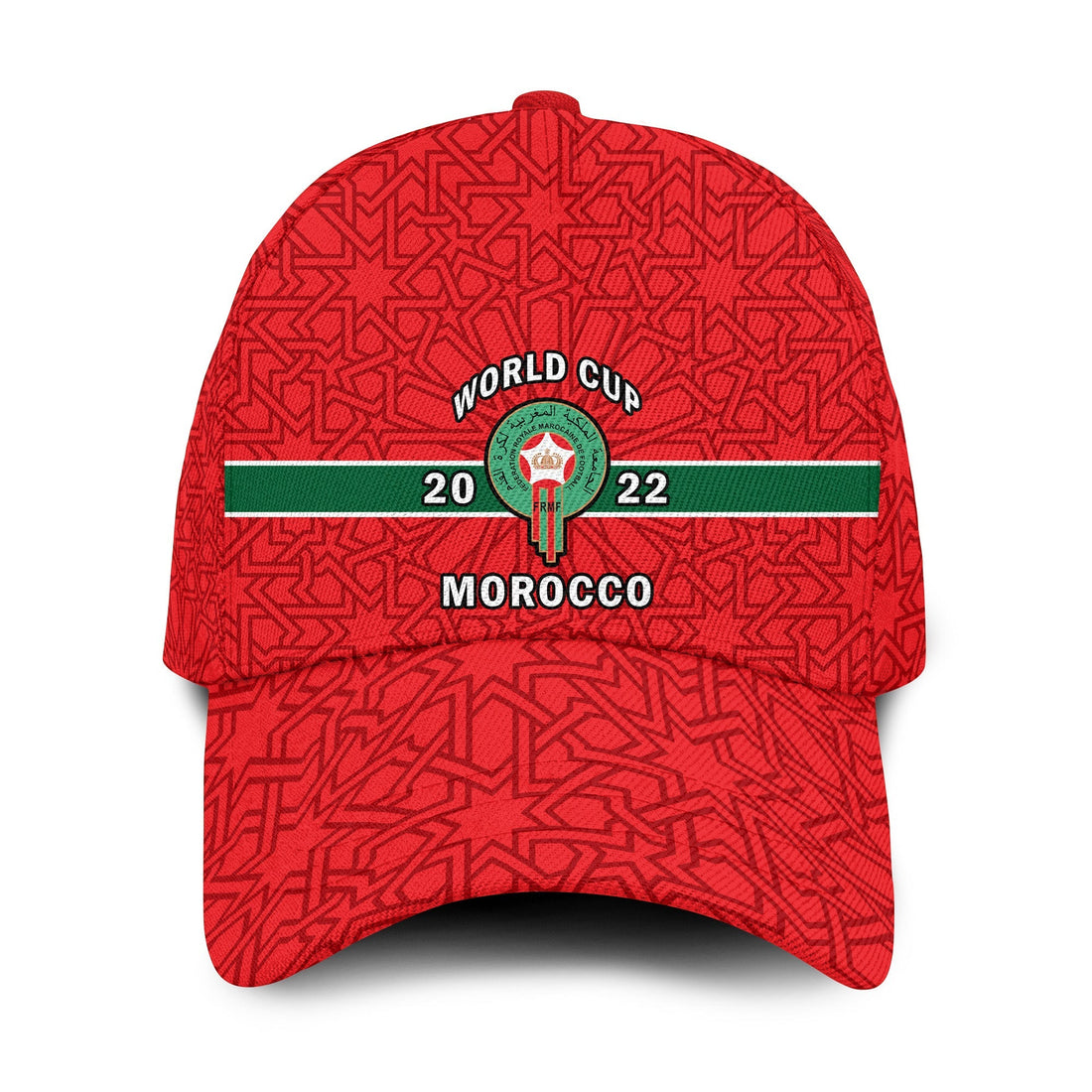 Morocco Football Classic Cap Atlas Lions World Cup 2022 Ver.01 LT14