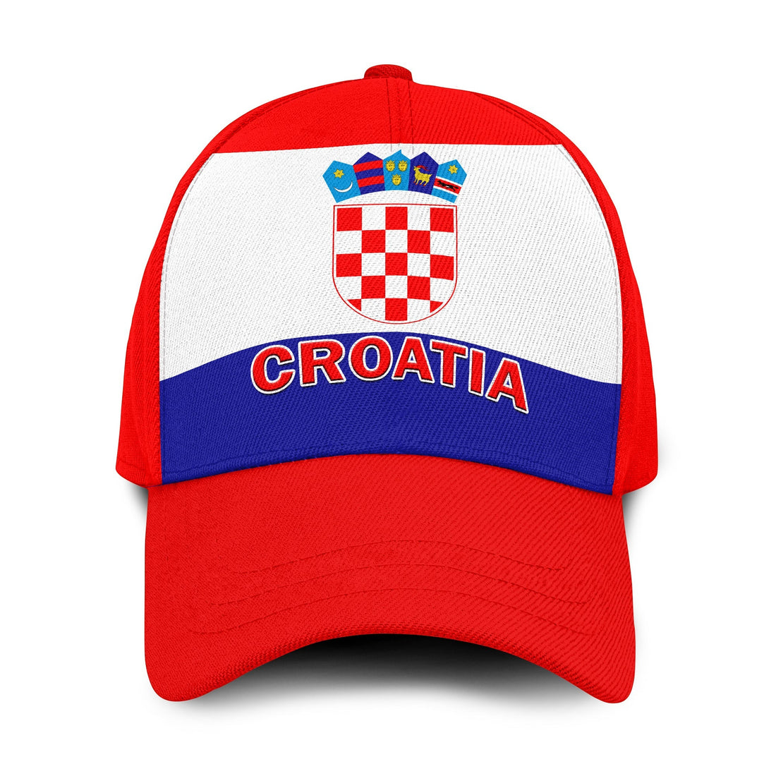 Croatia Football Classic Cap Checkerboard World Cup 2022 Ver.05 LT14