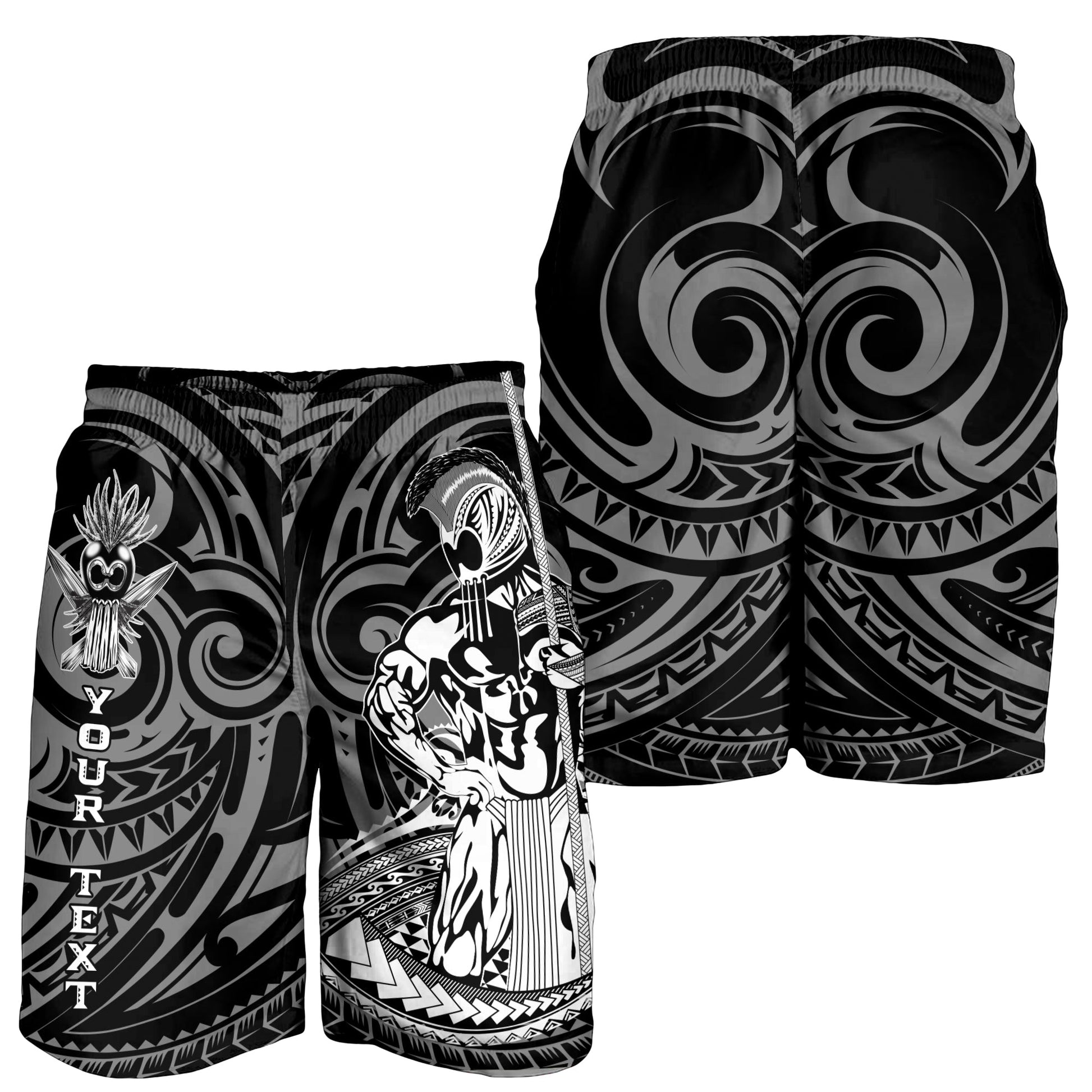 Custom Personalised Hawaii Ikaika Warrior Men Short LT2