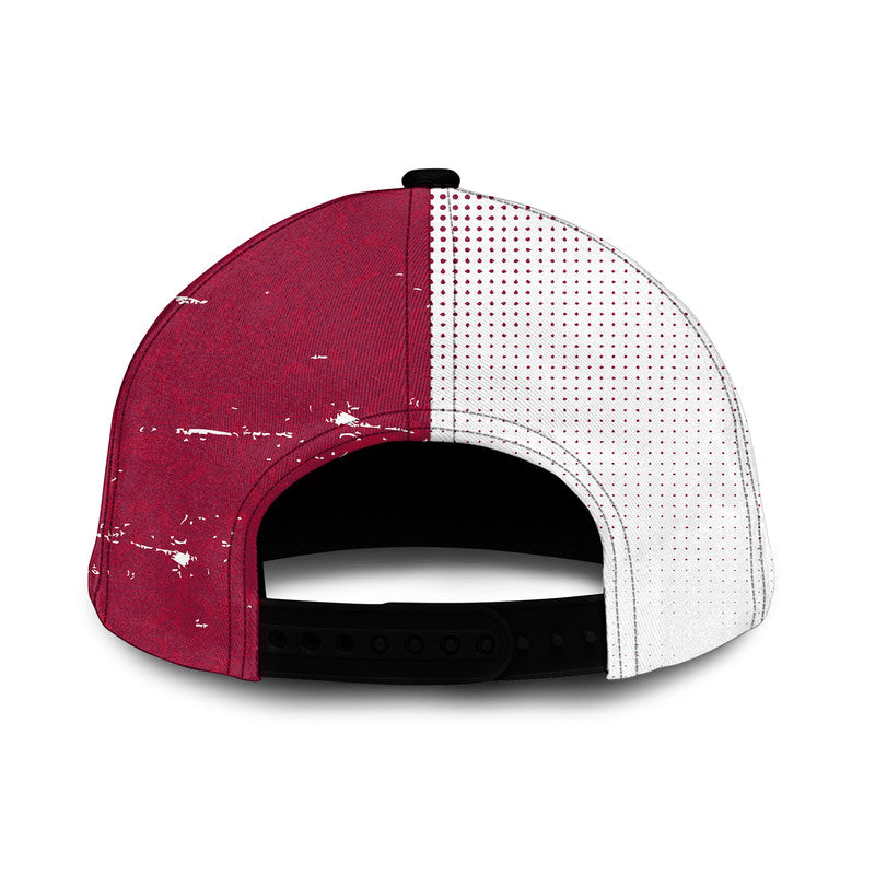 Qatar Football WC 2022 Classic Cap The Maroon Flag Style LT9