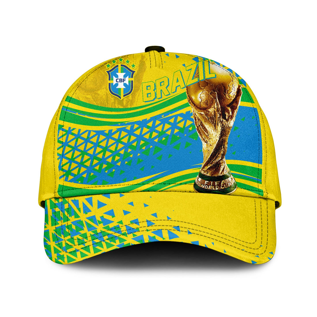 Personalised Brazil Classic Cap World Cup 2022 - Champions LT7