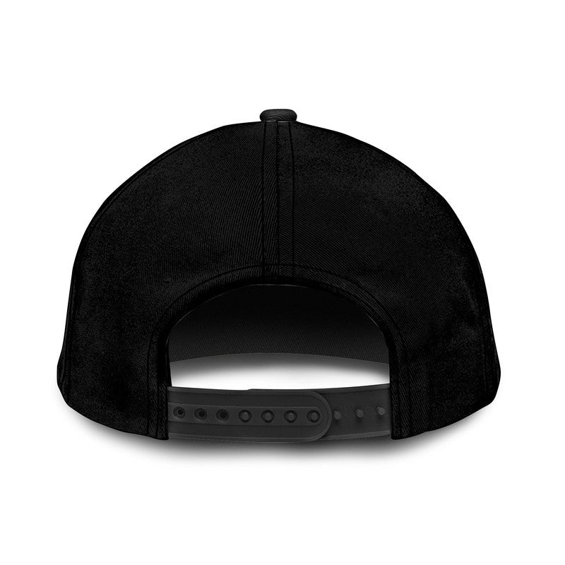 (Custom Personalised) Buffalo Soldiers Motorcycle Club BSMC Classic Cap - Black LT8