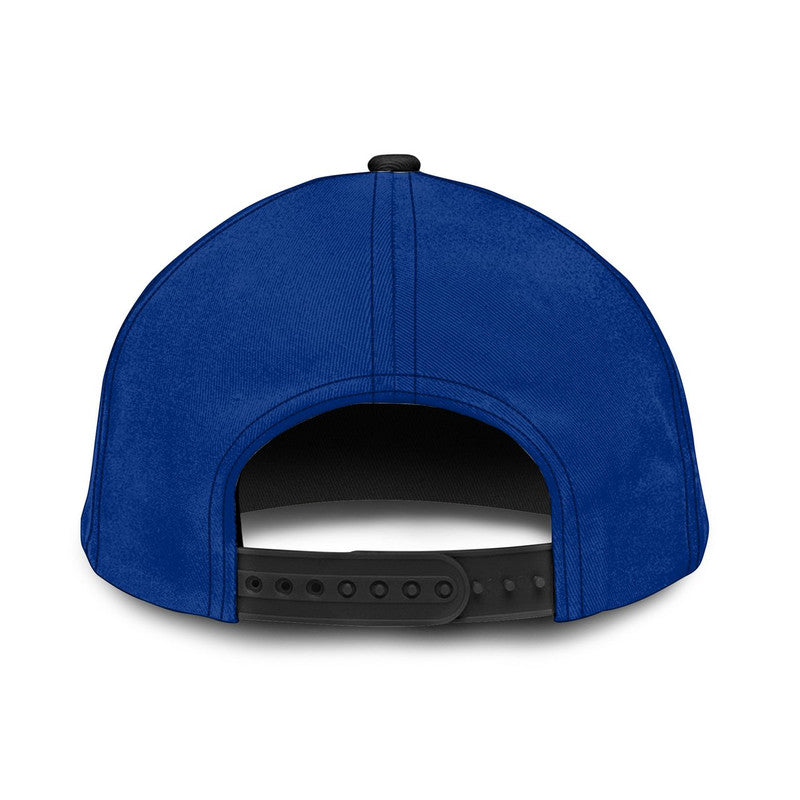 (Custom Personalised) Tuskegee Airmen Classic Cap The Blue Tails Simple Style - Blue LT8