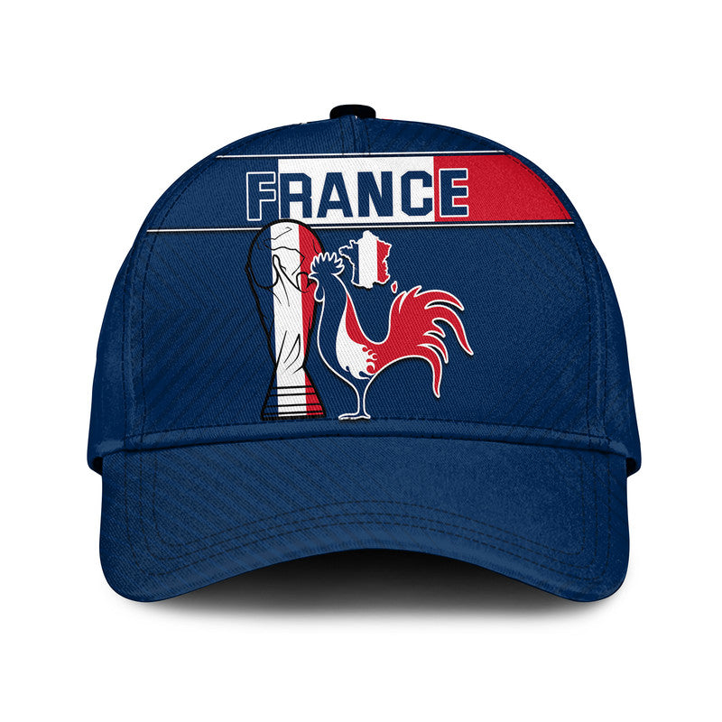 France Rooster Les Bleus Football Classic Cap LT9