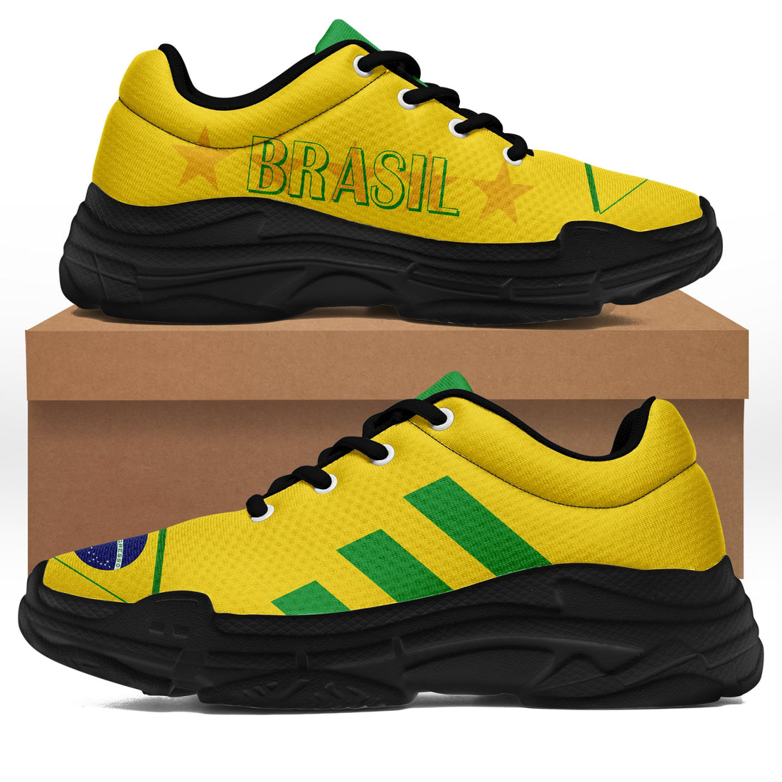 Brazil World Cup 2022 Canarinho Chunky Sneakers LT7
