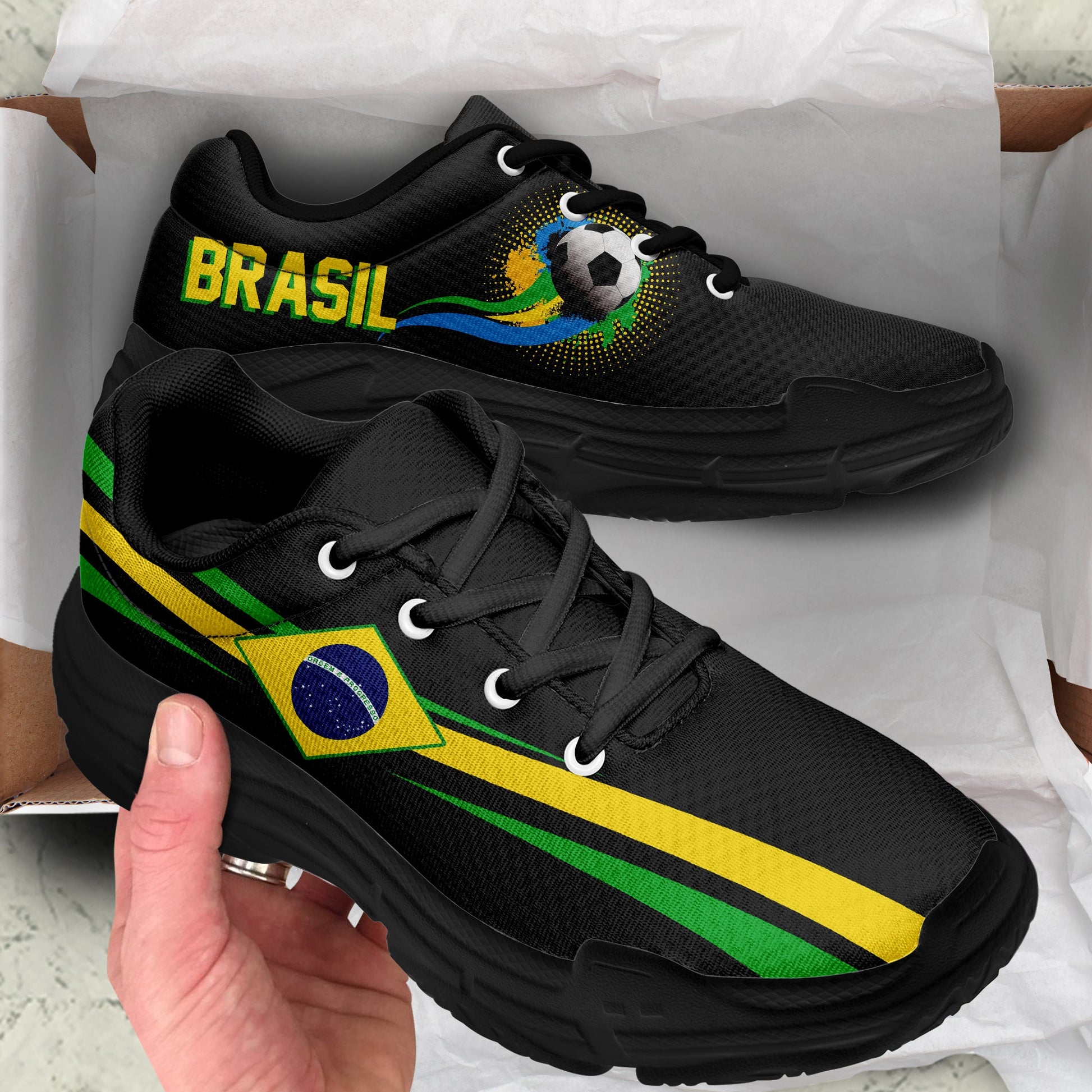 Brazil World Cup 2022 Champion Chunky Sneakers LT7