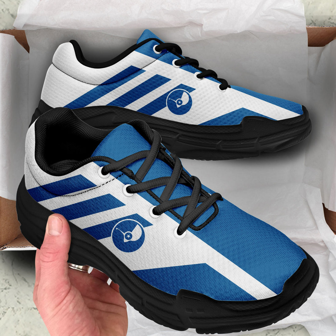 Polynesian Footwear Yap - (Men's/Women's) Chunky Sneakers LT6