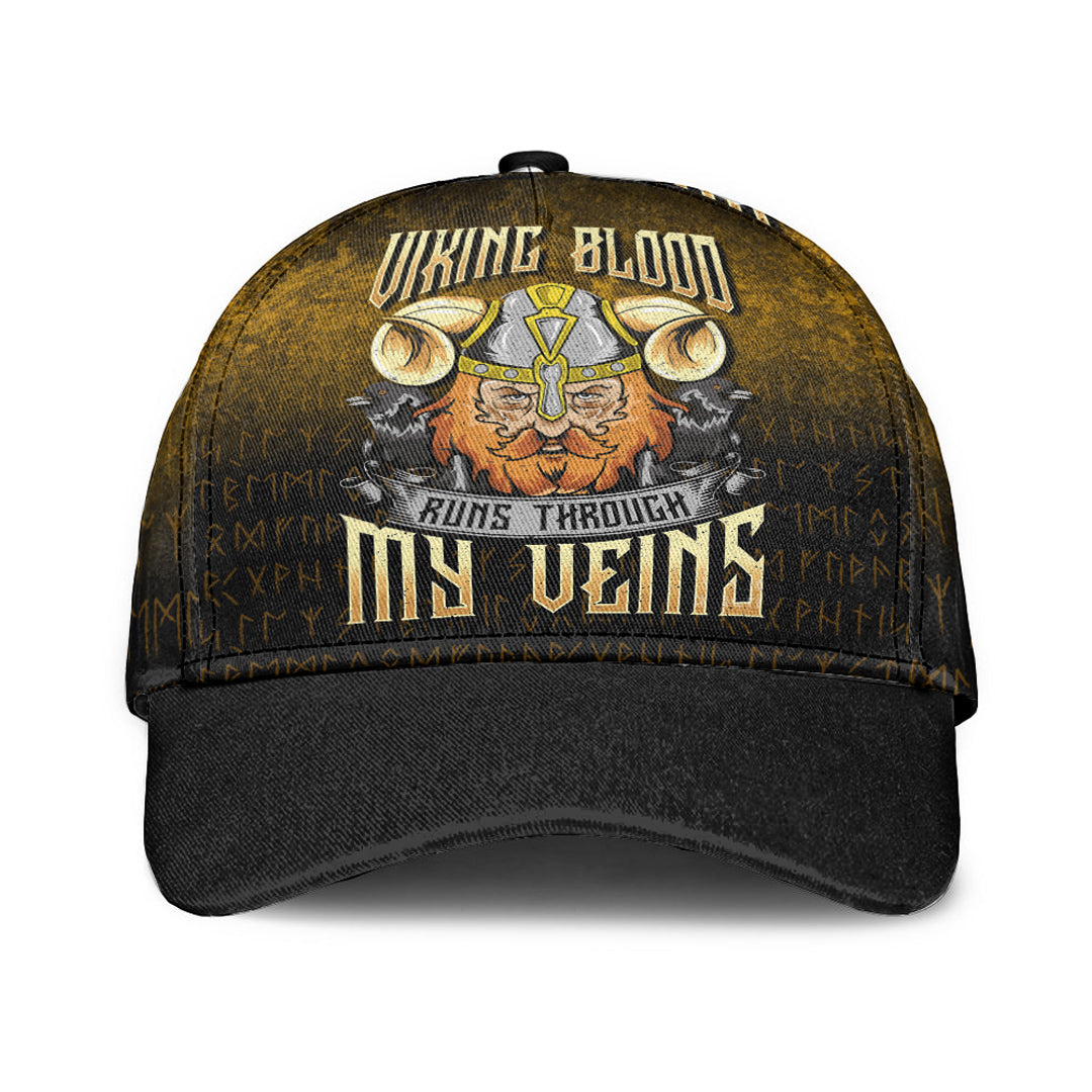 Viking Classic Cap Viking Blood Runs Through My Veins Classic Cap RLT12