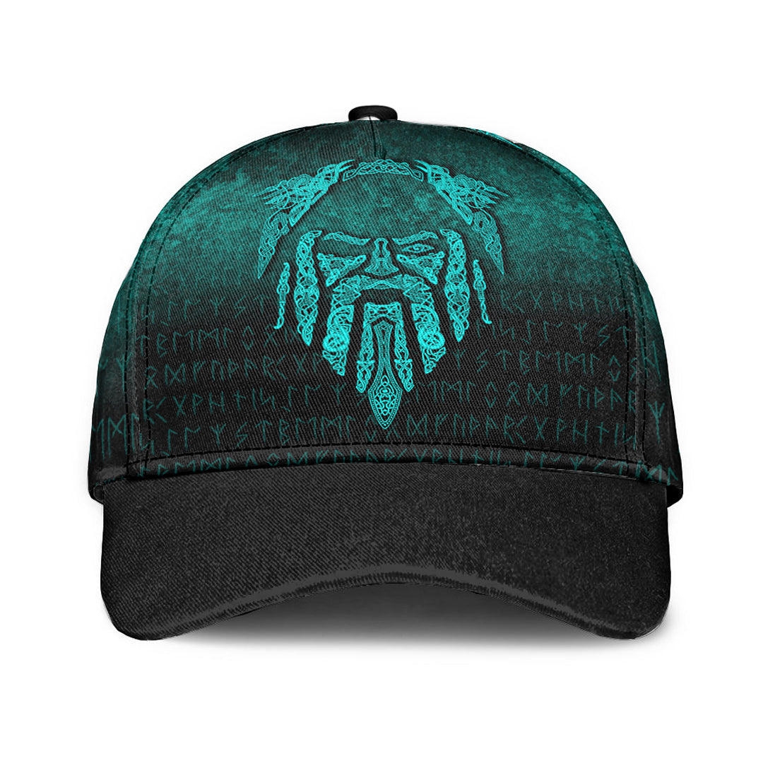 Viking Classic Cap Eye of Odin Cyan Version Classic Cap RLT12
