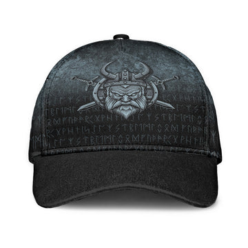 Wonder Print Shop Classic Cap - Victory or Valhalla Warrior Classic Cap RLT12