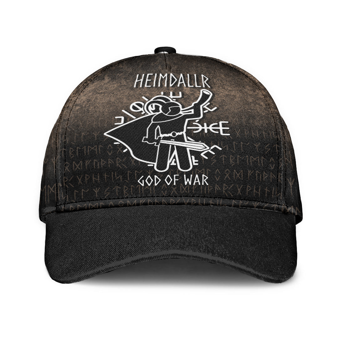 Wonder Print Shop Classic Cap - Heimdallr God Of War Classic Cap RLT12