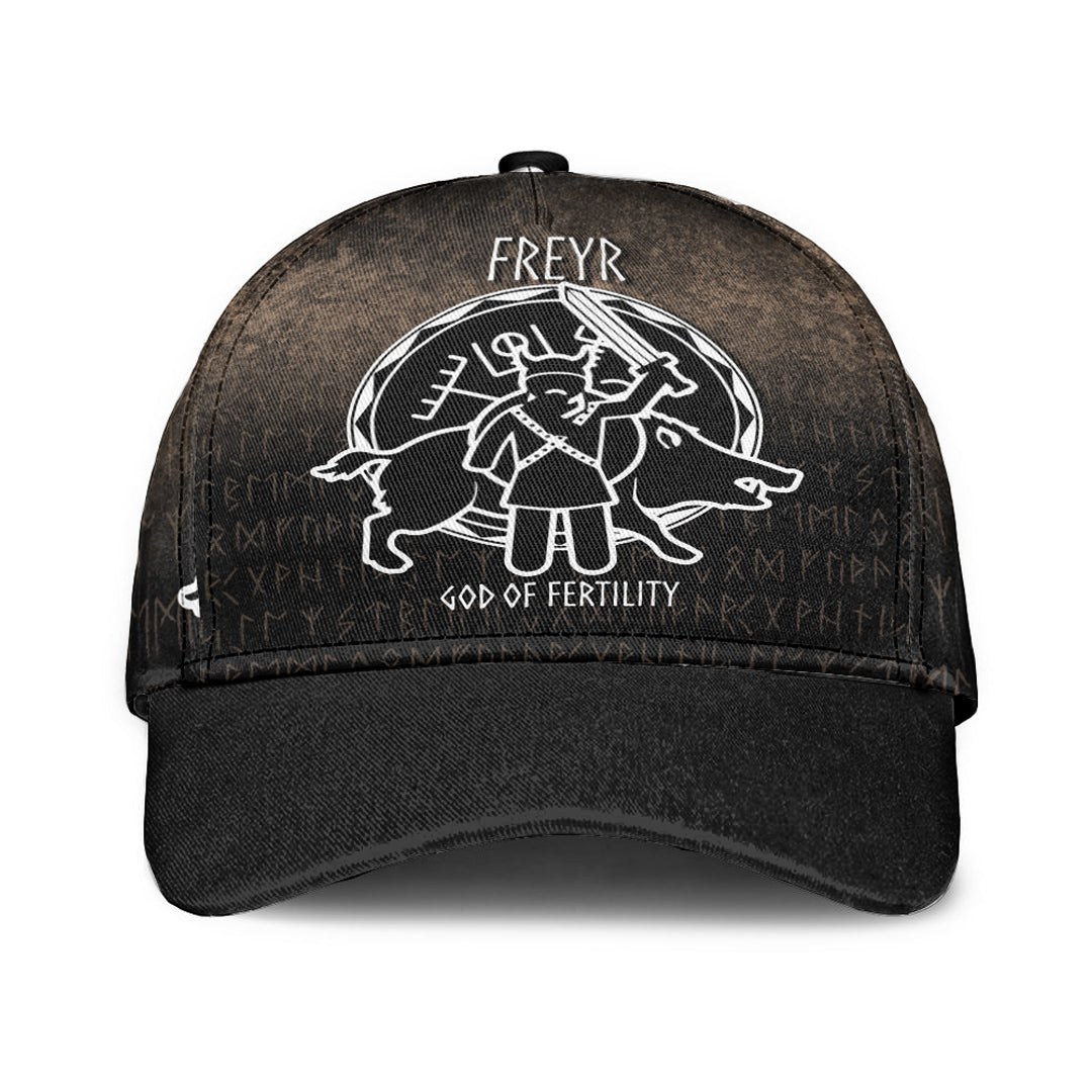 Wonder Print Shop Classic Cap - Freyr God Of Fertility Classic Cap RLT12