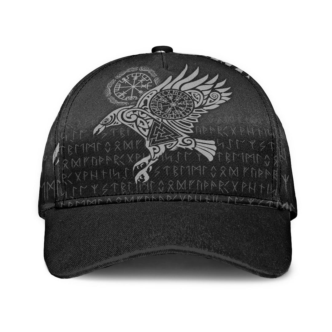 Viking Classic Cap Raven Vegvisir Tattoo Special Version Classic Cap RLT12