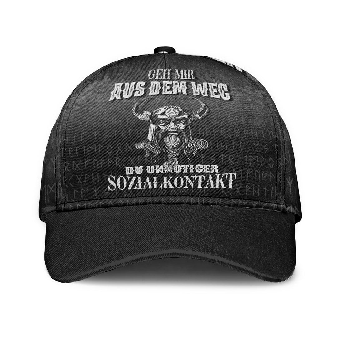 Viking Classic Cap Geh mir aus dem Weg du unnotiger Sozialkontakt Classic Cap RLT12