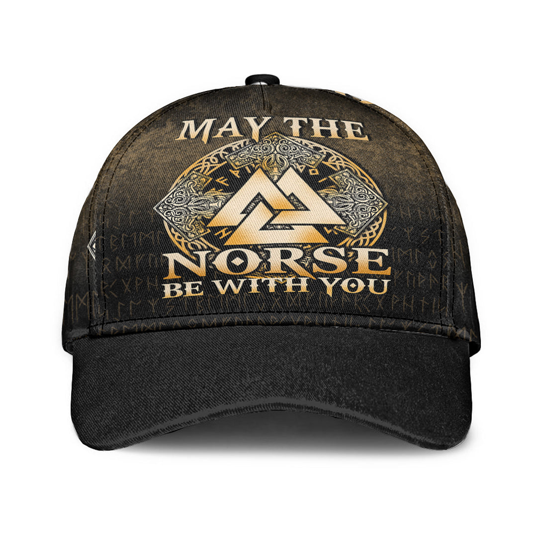 Viking Classic Cap May The Norse Be With You Viking Gold Version Classic Cap RLT12
