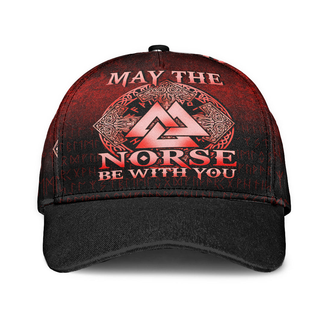 Viking Classic Cap May The Norse Be With You Viking Red Version Classic Cap RLT12