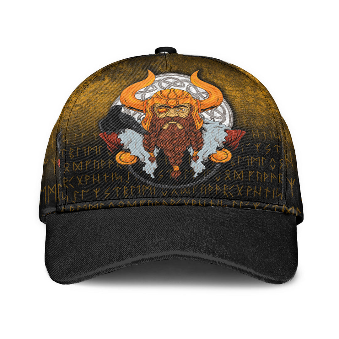 Viking Classic Cap Viking God Odin Raven Classic Cap RLT12