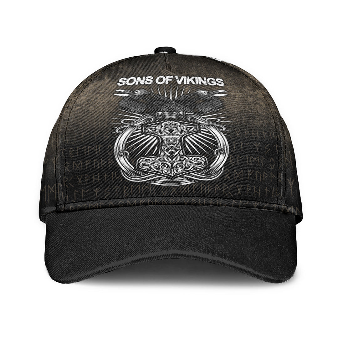 Viking Classic Cap Vikings Ravens Mjolnir Classic Cap RLT12