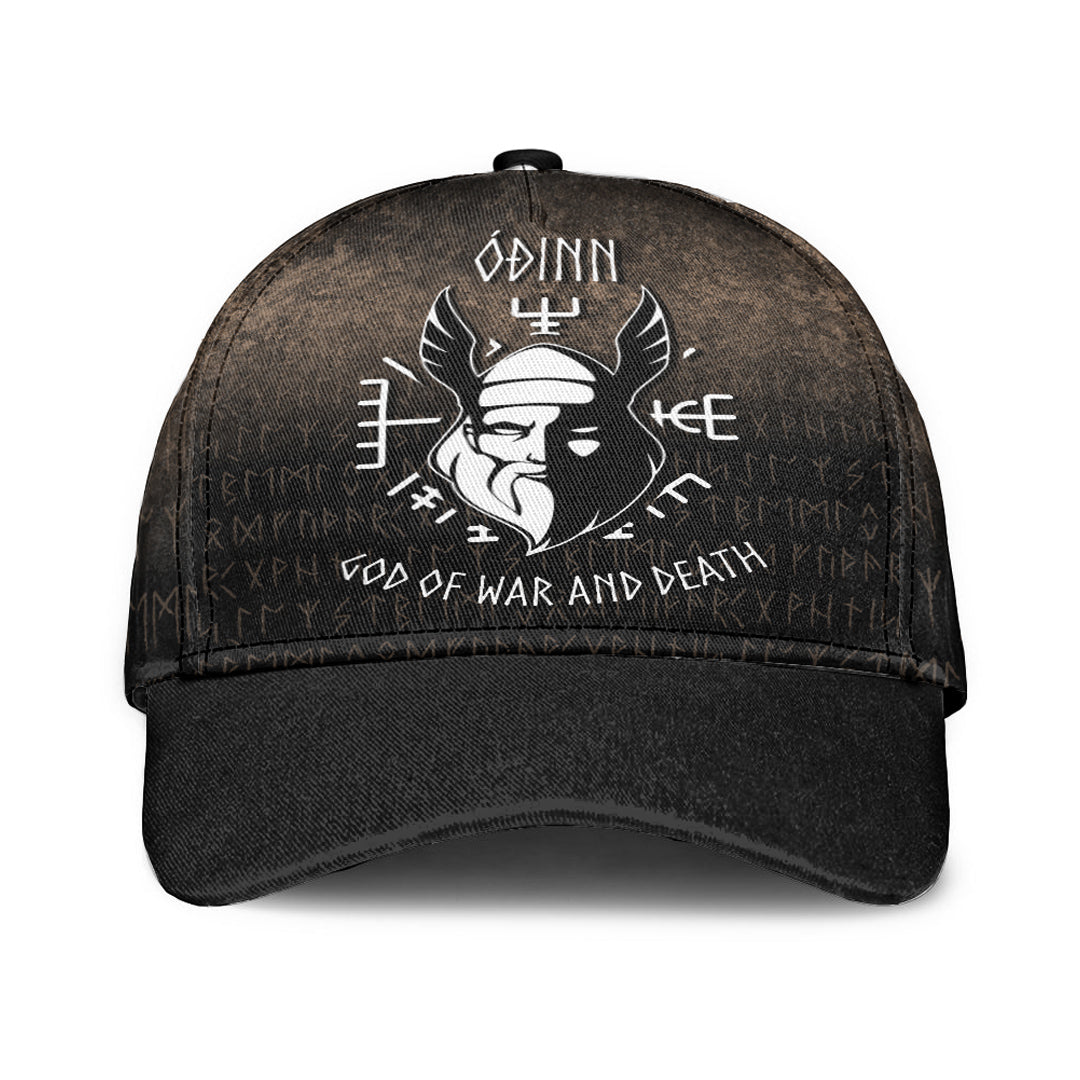 Wonder Print Shop Classic Cap - Odin God Of War and Death Classic Cap RLT12