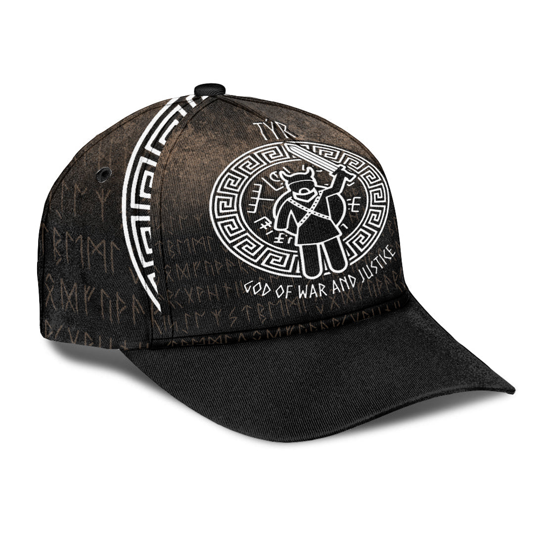 Wonder Print Shop Classic Cap - Tyr God Of War and Justice Classic Cap RLT12