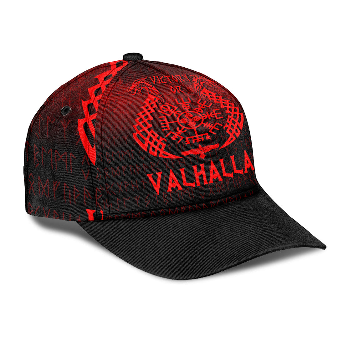 Wonder Print Shop Classic Cap - Victory or Valhalla - Red Version Classic Cap RLT12