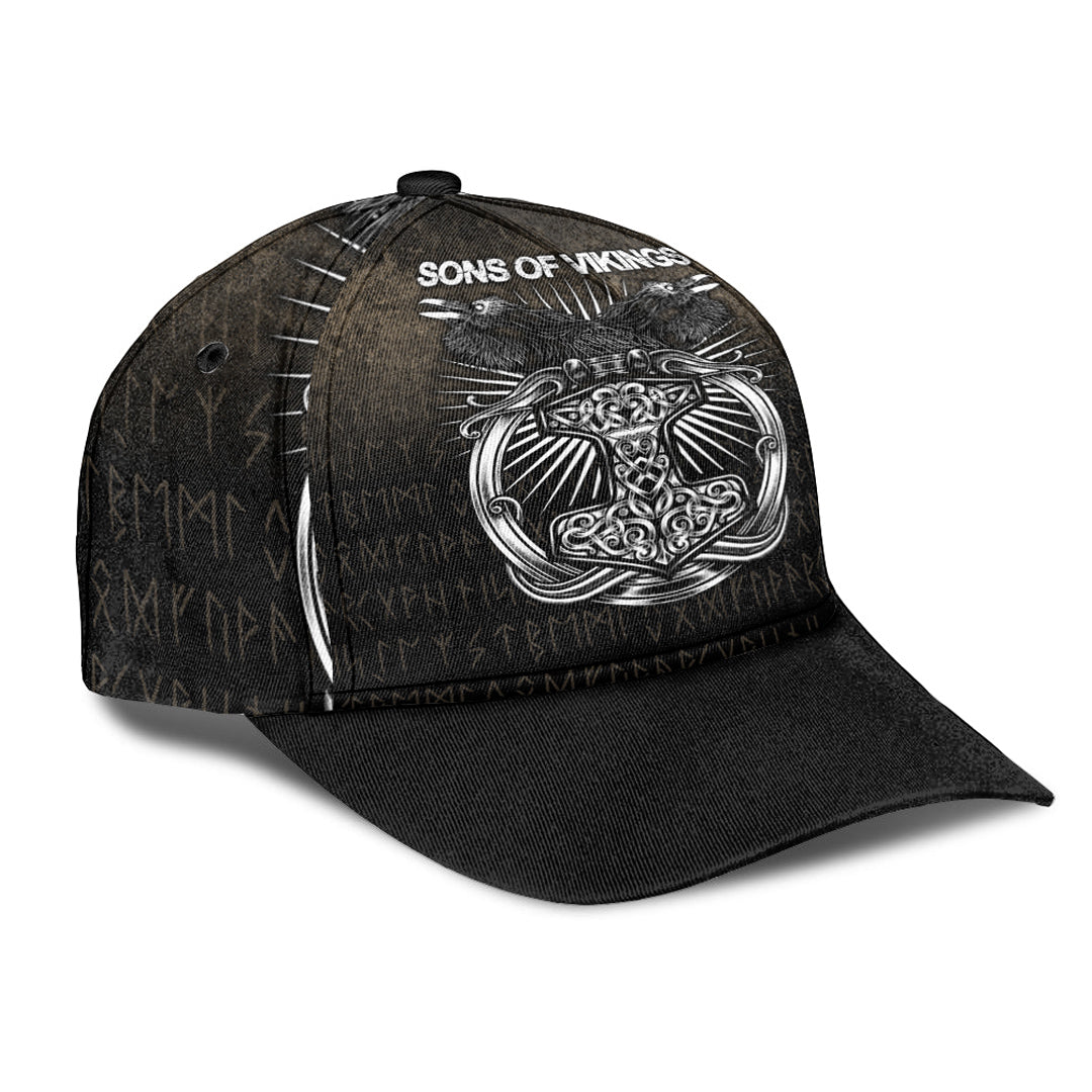 Viking Classic Cap Vikings Ravens Mjolnir Classic Cap RLT12