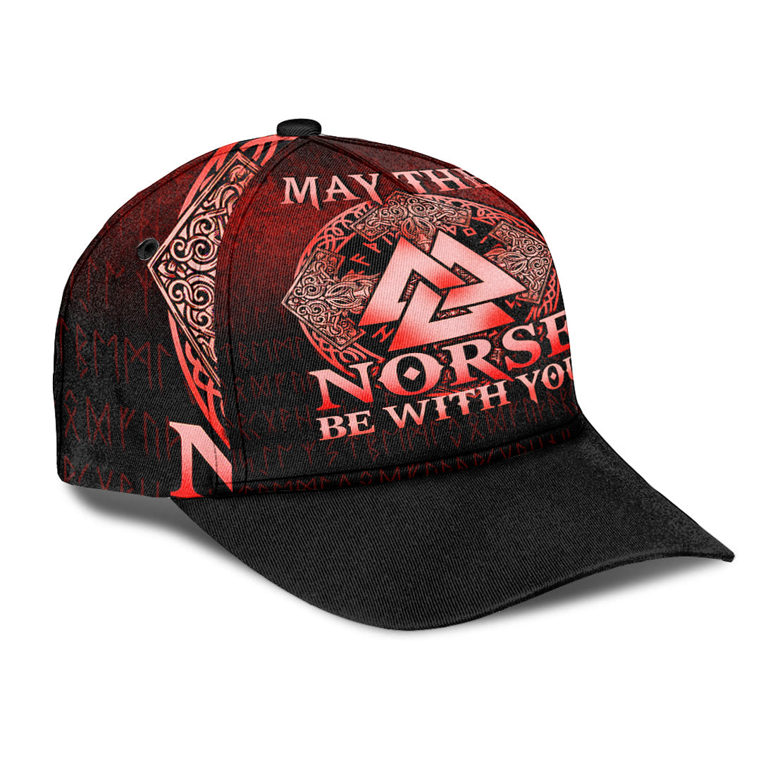 Viking Classic Cap May The Norse Be With You Viking Red Version Classic Cap RLT12
