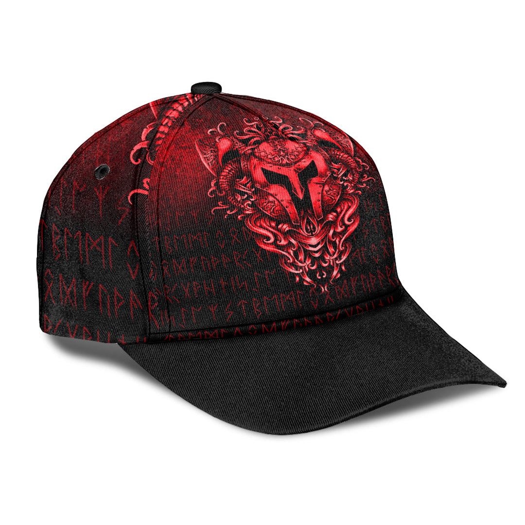 Viking Classic Cap The Armor Of Viking Red Version Classic Cap RLT12
