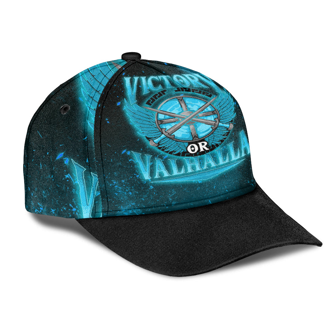 Viking Classic Cap Victory Or Valhalla Cyan Style Classic Cap RLT12
