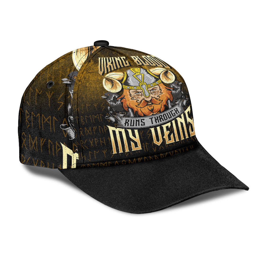 Viking Classic Cap Viking Blood Runs Through My Veins Classic Cap RLT12