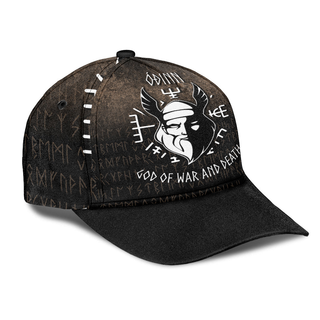 Wonder Print Shop Classic Cap - Odin God Of War and Death Classic Cap RLT12