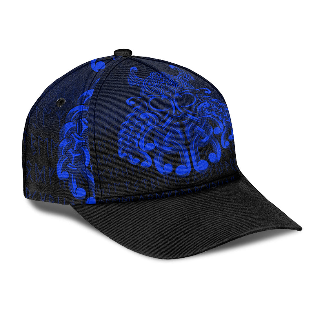 Viking Classic Cap Vikings Odin Valhalla Blue Version Classic Cap RLT12