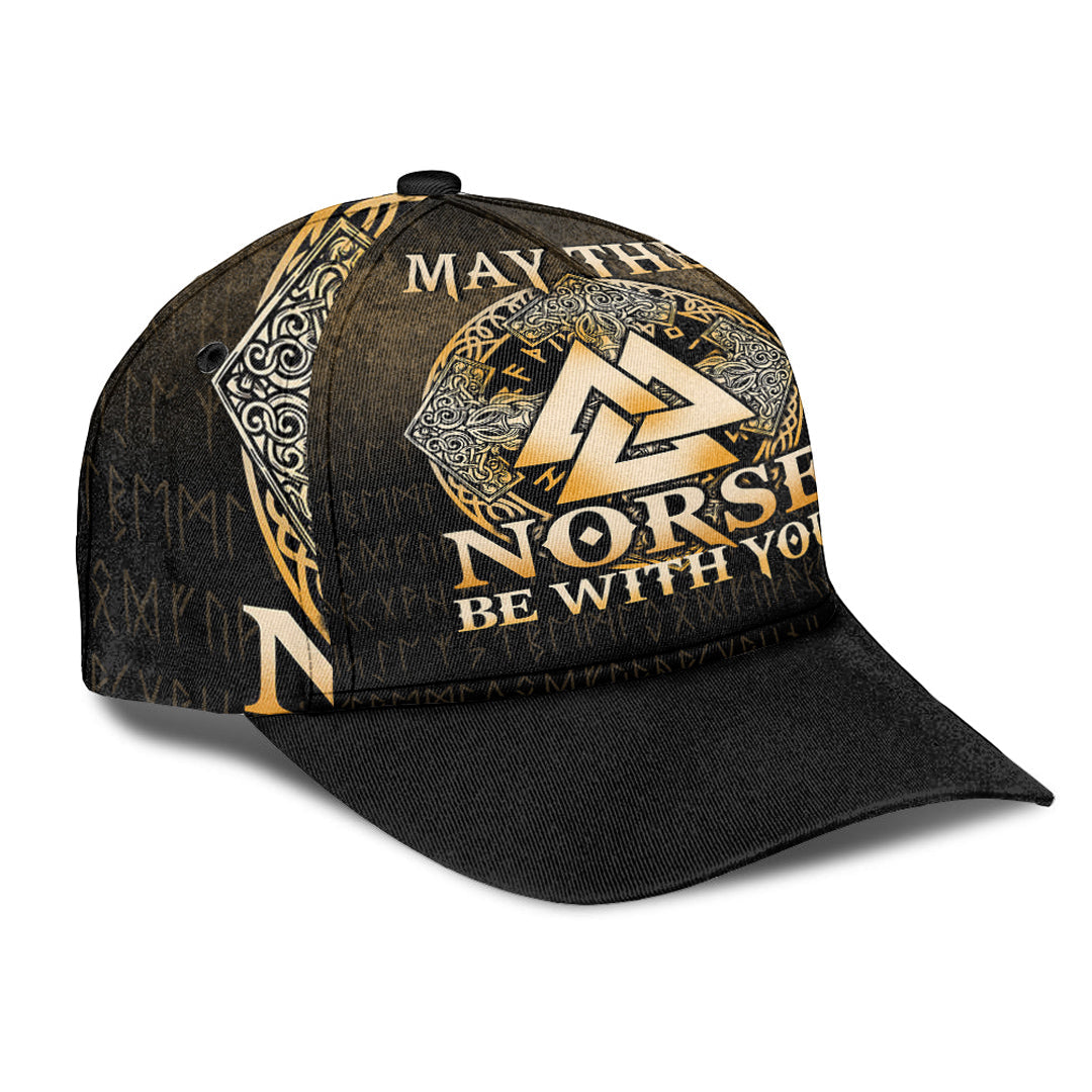 Viking Classic Cap May The Norse Be With You Viking Gold Version Classic Cap RLT12