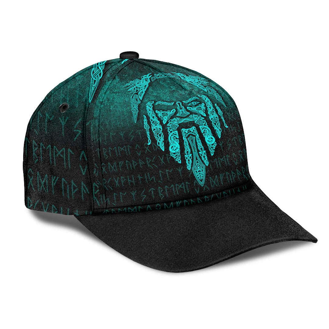 Viking Classic Cap Eye of Odin Cyan Version Classic Cap RLT12