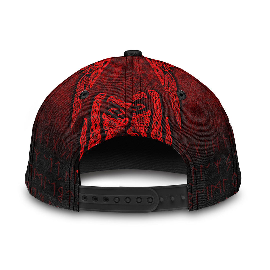 Viking Classic Cap Eye of Odin Red Version Classic Cap RLT12