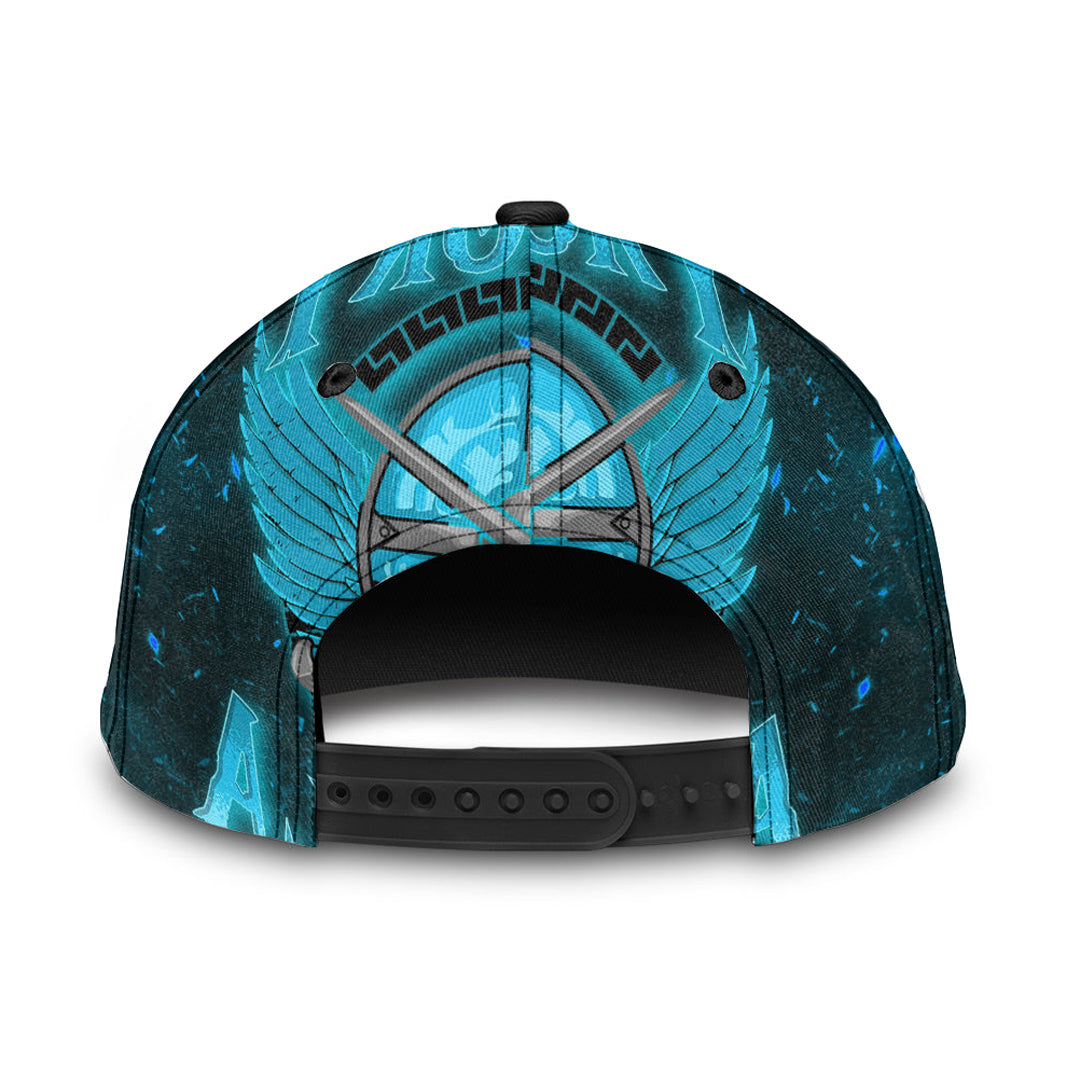 Viking Classic Cap Victory Or Valhalla Cyan Style Classic Cap RLT12